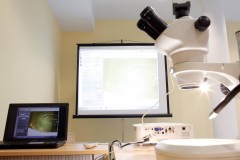 Mikroskop stereoskopowy laboratoryjno-badawczy z kamerą